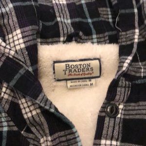 fuzzy flannel jacket costco